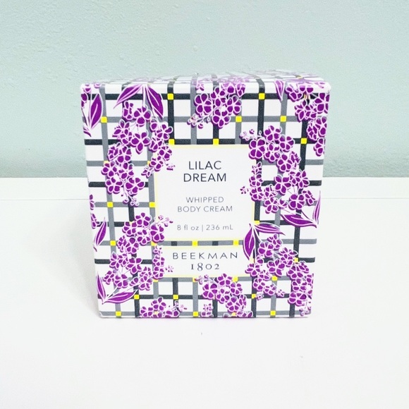 Beekman 1802 Lilac dream goat milk whipped body cream 8.0 oz - Picture 1 of 8